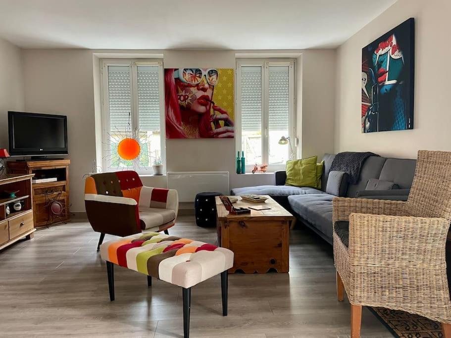 Agreable Maison De Ville A Pacy Sur Eure Exteriör bild